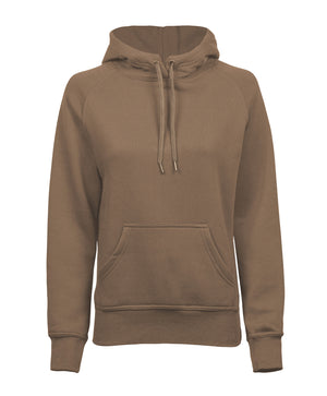 10 x Ladies Luxury Hooded Sweatshirts by Tee Jays in Wood by Print Lab Deals — Custom branded clothing by Print Press, featuring premium embroidery produced in our specialist print lab in the UK.