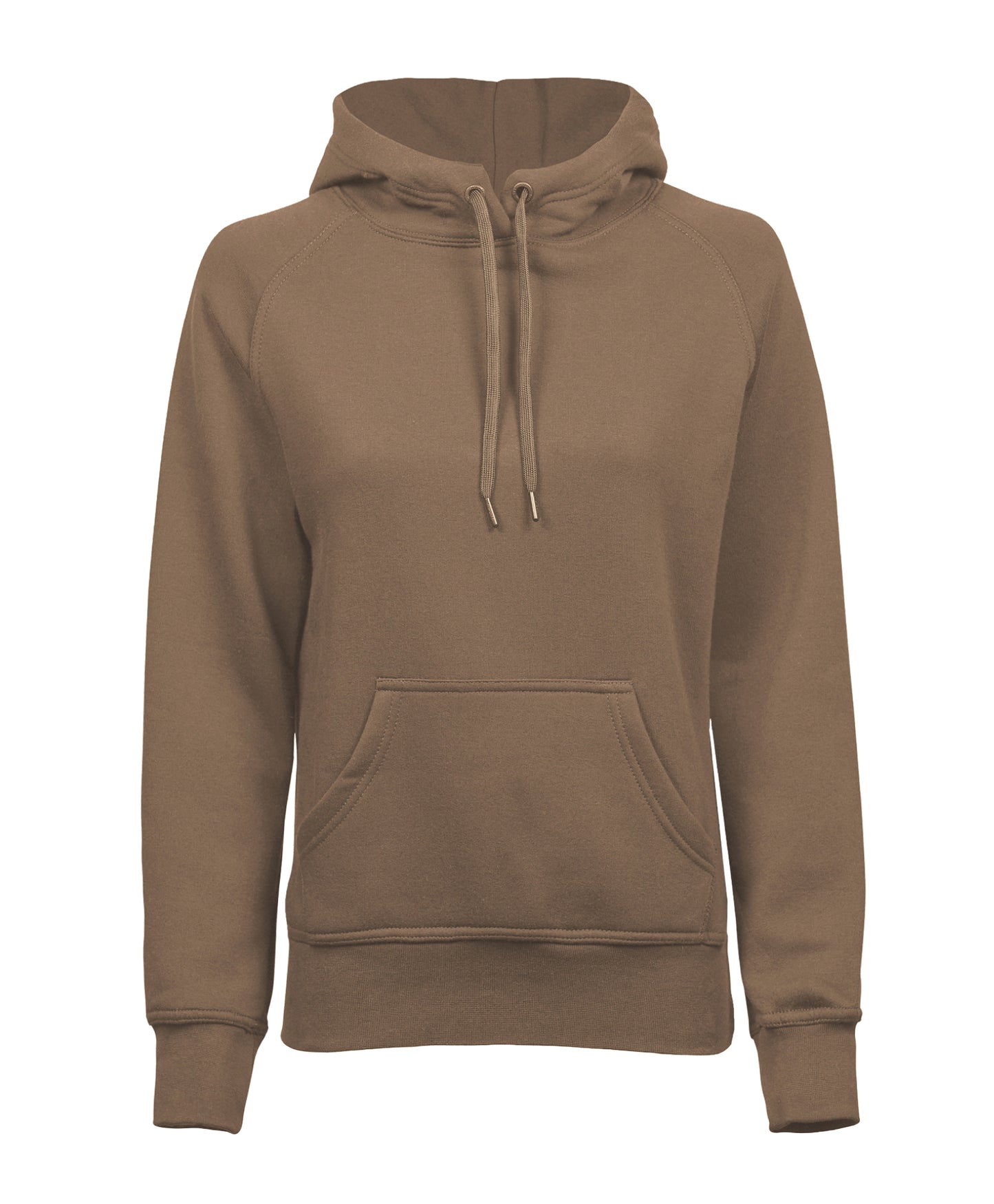 10 x Ladies Luxury Hooded Sweatshirts by Tee Jays in Wood by Print Lab Deals — Custom branded clothing by Print Press, featuring premium embroidery produced in our specialist print lab in the UK.