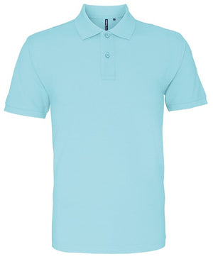 10 x Perfect Polos by Asquith & Fox in Bright Ocean by Print Lab Deals — Custom branded clothing by Print Press, featuring premium embroidery produced in our specialist print lab in the UK.