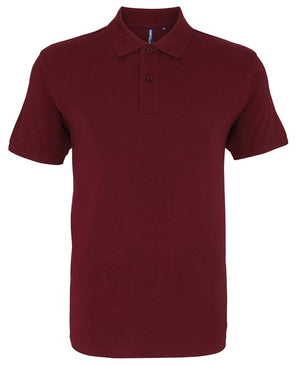 10 x Perfect Polos by Asquith & Fox in Burgundy by Print Lab Deals — Custom branded clothing by Print Press, featuring premium embroidery produced in our specialist print lab in the UK.