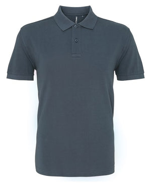 10 x Perfect Polos by Asquith & Fox in Denim by Print Lab Deals — Custom branded clothing by Print Press, featuring premium embroidery produced in our specialist print lab in the UK.
