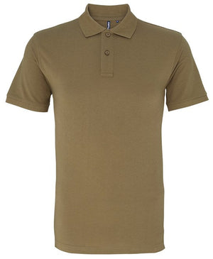 200 x Perfect Polos by Asquith & Fox in Khaki by Print Lab Deals — Custom branded clothing by Print Press, featuring premium embroidery produced in our specialist print lab in the UK.