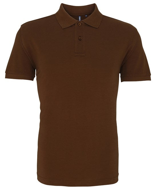 80 x Perfect Polos by Asquith & Fox in Milk Chocolate by Print Lab Deals — Custom branded clothing by Print Press, featuring premium embroidery produced in our specialist print lab in the UK.