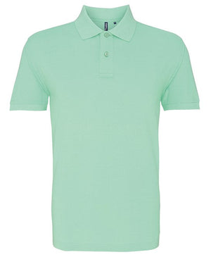 80 x Perfect Polos by Asquith & Fox in Mint by Print Lab Deals — Custom branded clothing by Print Press, featuring premium embroidery produced in our specialist print lab in the UK.