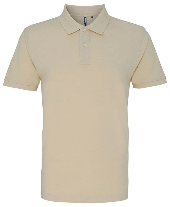 80 x Perfect Polos by Asquith & Fox in Natural by Print Lab Deals — Custom branded clothing by Print Press, featuring premium embroidery produced in our specialist print lab in the UK.