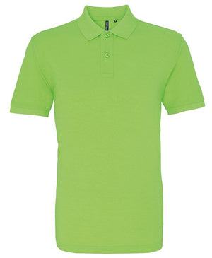 200 x Perfect Polos by Asquith & Fox in Neon Green by Print Lab Deals — Custom branded clothing by Print Press, featuring premium embroidery produced in our specialist print lab in the UK.