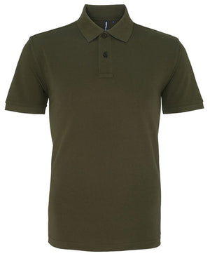 10 x Perfect Polos by Asquith & Fox in Olive by Print Lab Deals — Custom branded clothing by Print Press, featuring premium embroidery produced in our specialist print lab in the UK.
