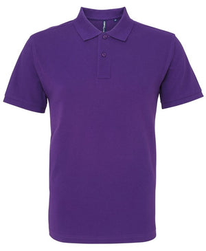 10 x Perfect Polos by Asquith & Fox in Purple Heather by Print Lab Deals — Custom branded clothing by Print Press, featuring premium embroidery produced in our specialist print lab in the UK.