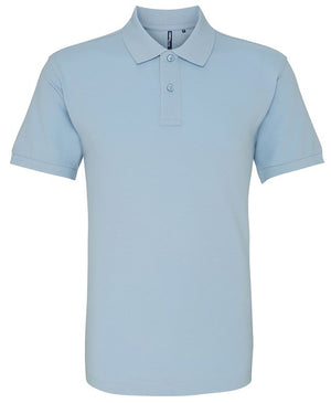 10 x Perfect Polos by Asquith & Fox in Sky by Print Lab Deals — Custom branded clothing by Print Press, featuring premium embroidery produced in our specialist print lab in the UK.