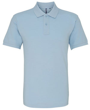 80 x Perfect Polos by Asquith & Fox in Sky by Print Lab Deals — Custom branded clothing by Print Press, featuring premium embroidery produced in our specialist print lab in the UK.