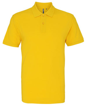 10 x Perfect Polos by Asquith & Fox in Sunflower by Print Lab Deals — Custom branded clothing by Print Press, featuring premium embroidery produced in our specialist print lab in the UK.