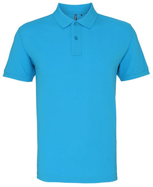 10 x Perfect Polos by Asquith & Fox in Turquoise by Print Lab Deals — Custom branded clothing by Print Press, featuring premium embroidery produced in our specialist print lab in the UK.
