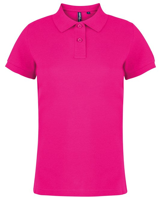 10 x Women's Stylish Polos by Asquith & Fox in Hot Pink by Print Lab Deals — Custom branded clothing by Print Press, featuring premium embroidery produced in our specialist print lab in the UK.