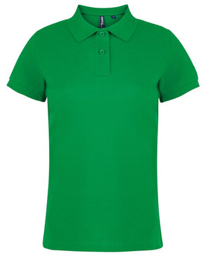 10 x Women's Stylish Polos by Asquith & Fox in Kelly by Print Lab Deals — Custom branded clothing by Print Press, featuring premium embroidery produced in our specialist print lab in the UK.