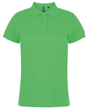20 x Women's Stylish Polos by Asquith & Fox in Lime by Print Lab Deals — Custom branded clothing by Print Press, featuring premium embroidery produced in our specialist print lab in the UK.