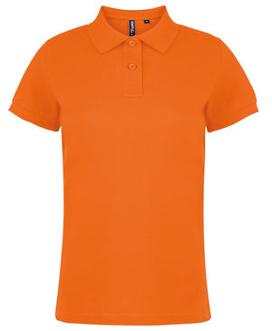 10 x Women's Stylish Polos by Asquith & Fox in Orange by Print Lab Deals — Custom branded clothing by Print Press, featuring premium embroidery produced in our specialist print lab in the UK.