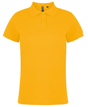 10 x Women's Stylish Polos by Asquith & Fox in Sunflower by Print Lab Deals — Custom branded clothing by Print Press, featuring premium embroidery produced in our specialist print lab in the UK.