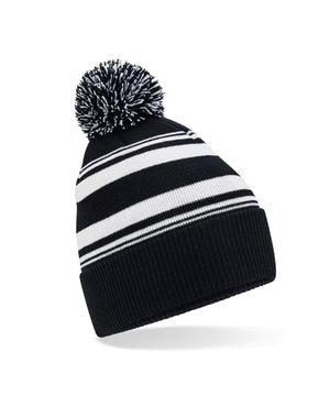 24 x Beechfield Striped Fan Sports Beanie