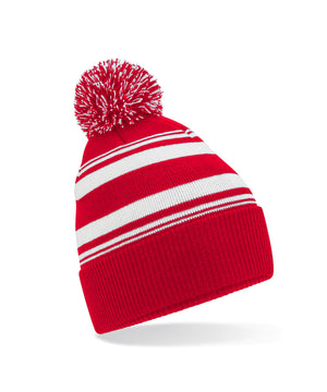 24 x Beechfield Striped Fan Sports Beanie