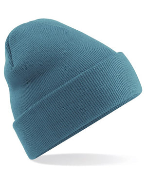 6 x Original Beanies by Beechfield in Airforce Blue by Print Lab Deals — Custom branded clothing by Print Press, featuring premium embroidery produced in our specialist print lab in the UK.