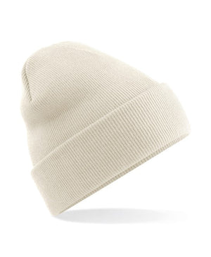12 x Original Beanies by Beechfield in Almond by Print Lab Deals — Custom branded clothing by Print Press, featuring premium embroidery produced in our specialist print lab in the UK.