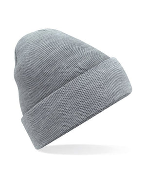 96 x Original Beanies by Beechfield in Ash by Print Lab Deals — Custom branded clothing by Print Press, featuring premium embroidery produced in our specialist print lab in the UK.