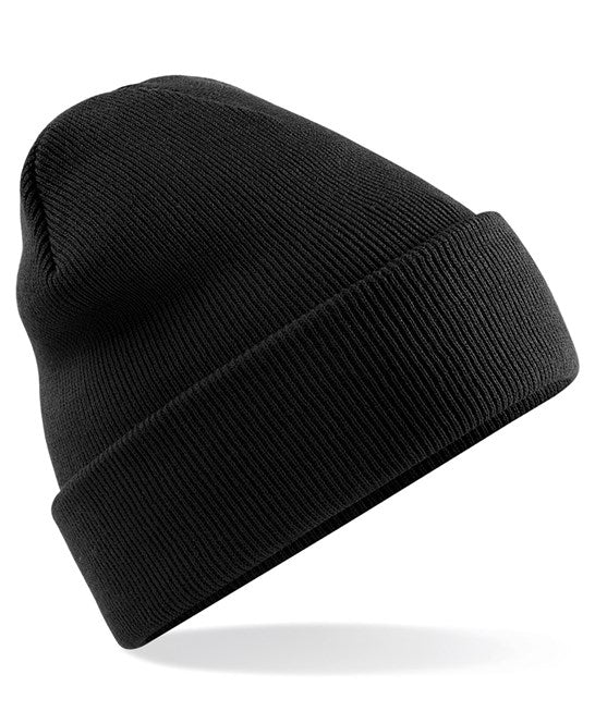 6 x Original Beanies by Beechfield in Black by Print Lab Deals — Custom branded clothing by Print Press, featuring premium embroidery produced in our specialist print lab in the UK.
