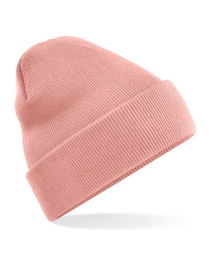 6 x Original Beanies by Beechfield in Blush by Print Lab Deals — Custom branded clothing by Print Press, featuring premium embroidery produced in our specialist print lab in the UK.