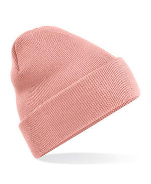 12 x Original Beanies by Beechfield in Blush by Print Lab Deals — Custom branded clothing by Print Press, featuring premium embroidery produced in our specialist print lab in the UK.