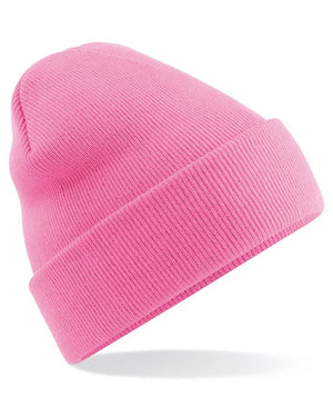 48 x Original Beanies by Beechfield in Classic Pink by Print Lab Deals — Custom branded clothing by Print Press, featuring premium embroidery produced in our specialist print lab in the UK.