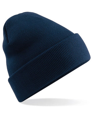 6 x Original Beanies by Beechfield in French Navy by Print Lab Deals — Custom branded clothing by Print Press, featuring premium embroidery produced in our specialist print lab in the UK.