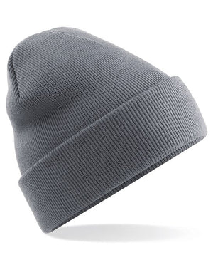 48 x Original Beanies by Beechfield in Graphite Grey by Print Lab Deals — Custom branded clothing by Print Press, featuring premium embroidery produced in our specialist print lab in the UK.