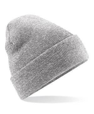 6 x Original Beanies by Beechfield in Heather by Print Lab Deals — Custom branded clothing by Print Press, featuring premium embroidery produced in our specialist print lab in the UK.