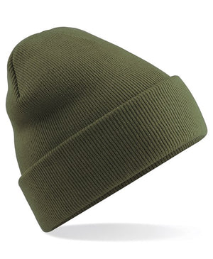 6 x Original Beanies by Beechfield in Moss Green by Print Lab Deals — Custom branded clothing by Print Press, featuring premium embroidery produced in our specialist print lab in the UK.