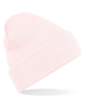 96 x Original Beanies by Beechfield in Pastel Pink by Print Lab Deals — Custom branded clothing by Print Press, featuring premium embroidery produced in our specialist print lab in the UK.