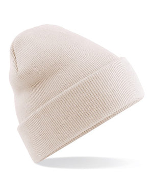 6 x Original Beanies by Beechfield in Sand by Print Lab Deals — Custom branded clothing by Print Press, featuring premium embroidery produced in our specialist print lab in the UK.