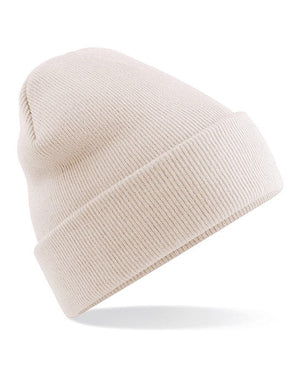 96 x Original Beanies by Beechfield in Sand by Print Lab Deals — Custom branded clothing by Print Press, featuring premium embroidery produced in our specialist print lab in the UK.
