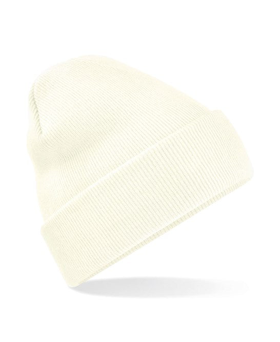 24 x Original Beanies by Beechfield in Soft White by Print Lab Deals — Custom branded clothing by Print Press, featuring premium embroidery produced in our specialist print lab in the UK.