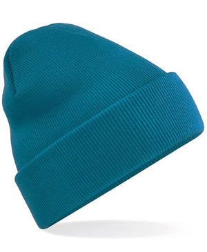 6 x Original Beanies by Beechfield in Teal by Print Lab Deals — Custom branded clothing by Print Press, featuring premium embroidery produced in our specialist print lab in the UK.