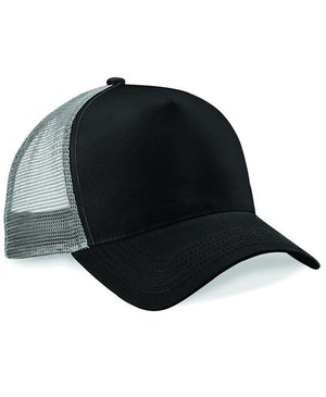 12 x Trucker Cap by Beechfield in Black Light Grey by Print Lab Deals — Custom branded clothing by Print Press, featuring premium embroidery produced in our specialist print lab in the UK.
