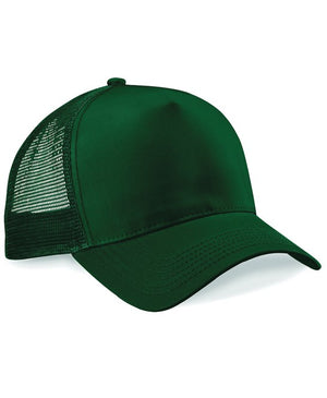 6 x Trucker Cap by Beechfield in Bottle Green Bottle Green by Print Lab Deals — Custom branded clothing by Print Press, featuring premium embroidery produced in our specialist print lab in the UK.
