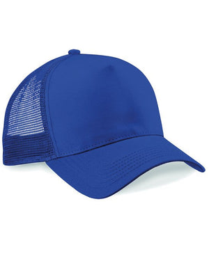 96 x Trucker Cap by Beechfield in Bright Royal Bright Royal by Print Lab Deals — Custom branded clothing by Print Press, featuring premium embroidery produced in our specialist print lab in the UK.