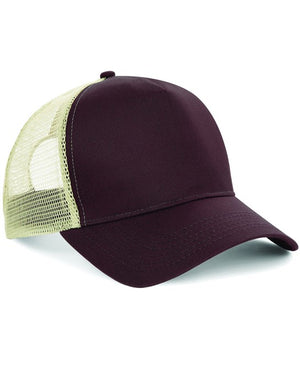 6 x Trucker Cap by Beechfield in Chocolate Caramel by Print Lab Deals — Custom branded clothing by Print Press, featuring premium embroidery produced in our specialist print lab in the UK.