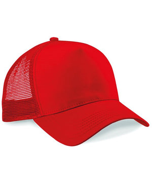 12 x Trucker Cap by Beechfield in Classic Red Classic Red by Print Lab Deals — Custom branded clothing by Print Press, featuring premium embroidery produced in our specialist print lab in the UK.