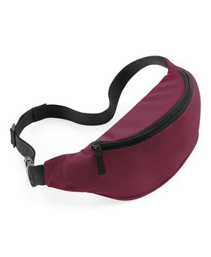 10 x Classic Belt Bag by Bagbase in Burgundy by Print Lab Deals — Custom branded clothing by Print Press, featuring premium embroidery produced in our specialist print lab in the UK.