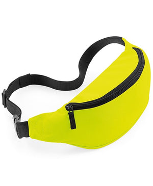 10 x Classic Belt Bag by Bagbase in Fluorescent Yellow by Print Lab Deals — Custom branded clothing by Print Press, featuring premium embroidery produced in our specialist print lab in the UK.