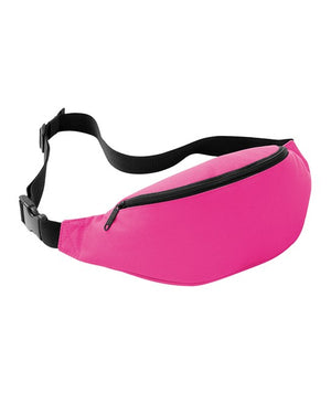 10 x Classic Belt Bag by Bagbase in Fuchsia by Print Lab Deals — Custom branded clothing by Print Press, featuring premium embroidery produced in our specialist print lab in the UK.