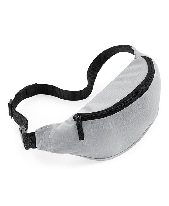 40 x Classic Belt Bag by Bagbase in Light Grey by Print Lab Deals — Custom branded clothing by Print Press, featuring premium embroidery produced in our specialist print lab in the UK.