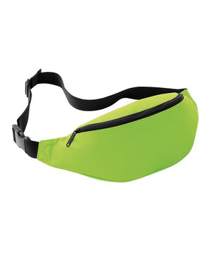 10 x Classic Belt Bag by Bagbase in Lime Green by Print Lab Deals — Custom branded clothing by Print Press, featuring premium embroidery produced in our specialist print lab in the UK.
