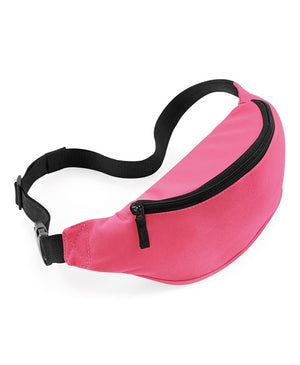 10 x Classic Belt Bag by Bagbase in True Pink by Print Lab Deals — Custom branded clothing by Print Press, featuring premium embroidery produced in our specialist print lab in the UK.